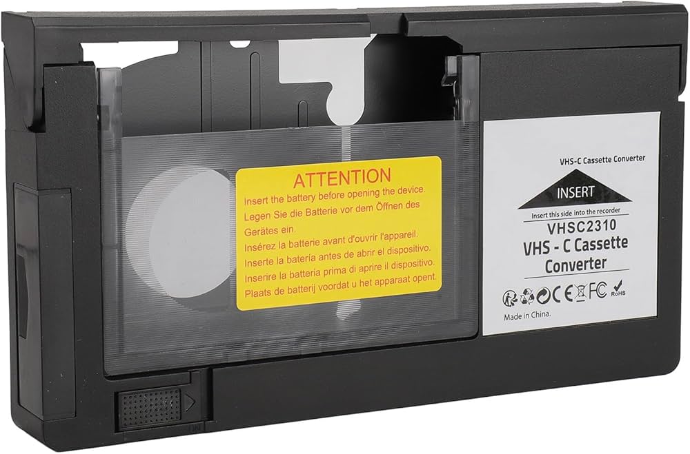 Amazon.co.jp: VHS C カセットアダプター VHS C SVHS ビデオカメラと