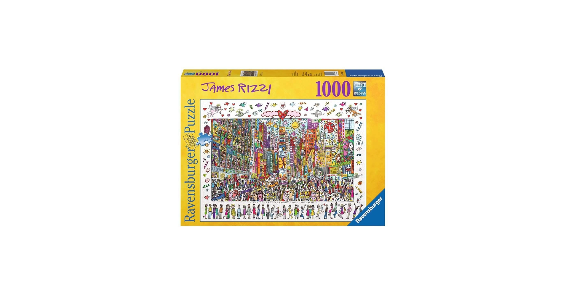 Amazon.com: Ravensburger James Rizzi: Times Square 1000 Piece