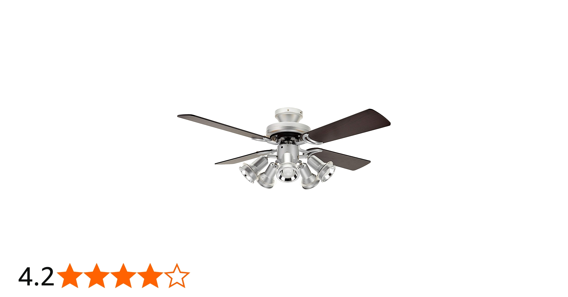 Amazon | オーデリック LEDシーリングファン(LED電球ミニクリプトン形