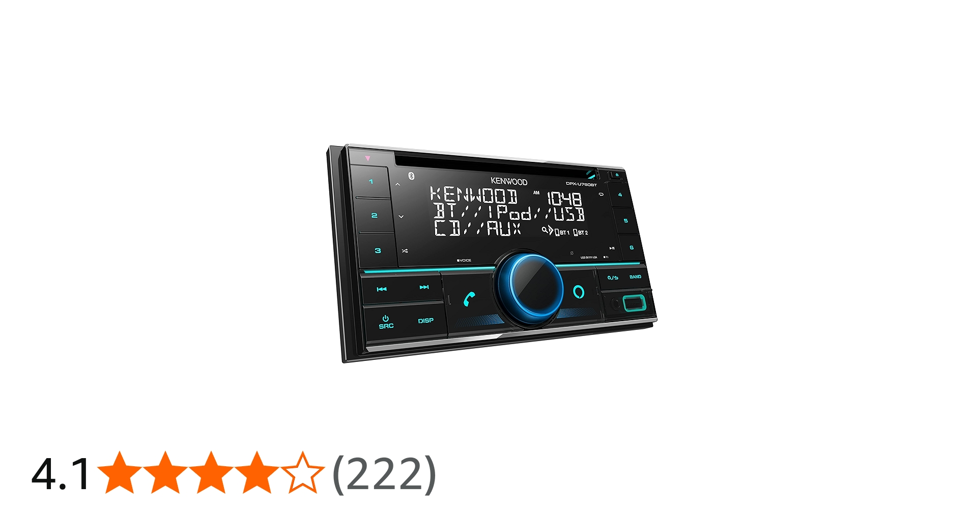 Amazon | ケンウッド 2DINレシーバー DPX-U760BT MP3 WMA AAC WAV FLAC