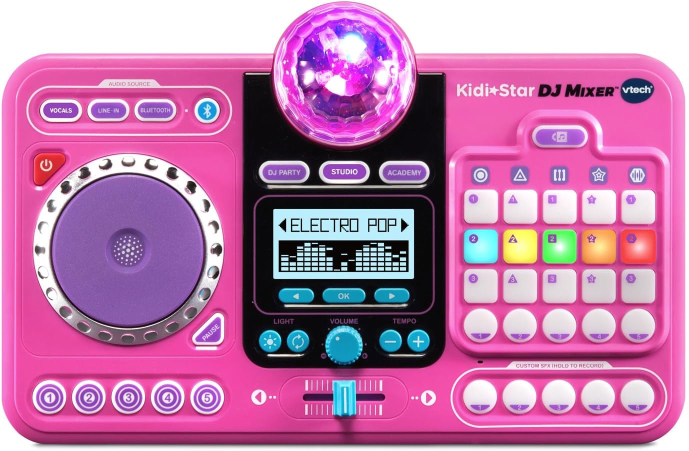 VTech - Brandclub - VTech Kidi Star DJ Mixer, Pink