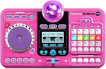 Amazon.co.jp: VTech Kidi Star DJミキサー、ピンク : 楽器・音響機器