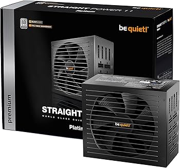 be quiet! Straight Power 11 Platinum 850W PC güç kaynağı, siyah