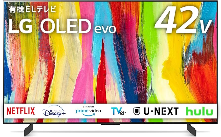 Amazon | LG 有機EL テレビ 42型 4Kチューナー内蔵 OLED42C2PJA