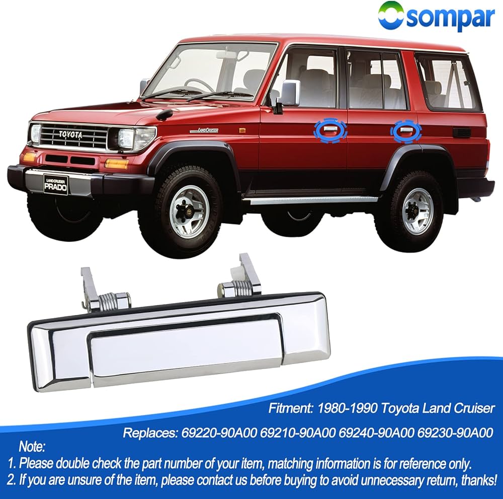 Amazon.co.jp: Osompar エクステリアドアハンドル フロントリア運転席