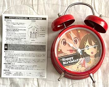 Amazon.co.jp: けいおん 平沢唯 ボイスアラームクロック : ホーム