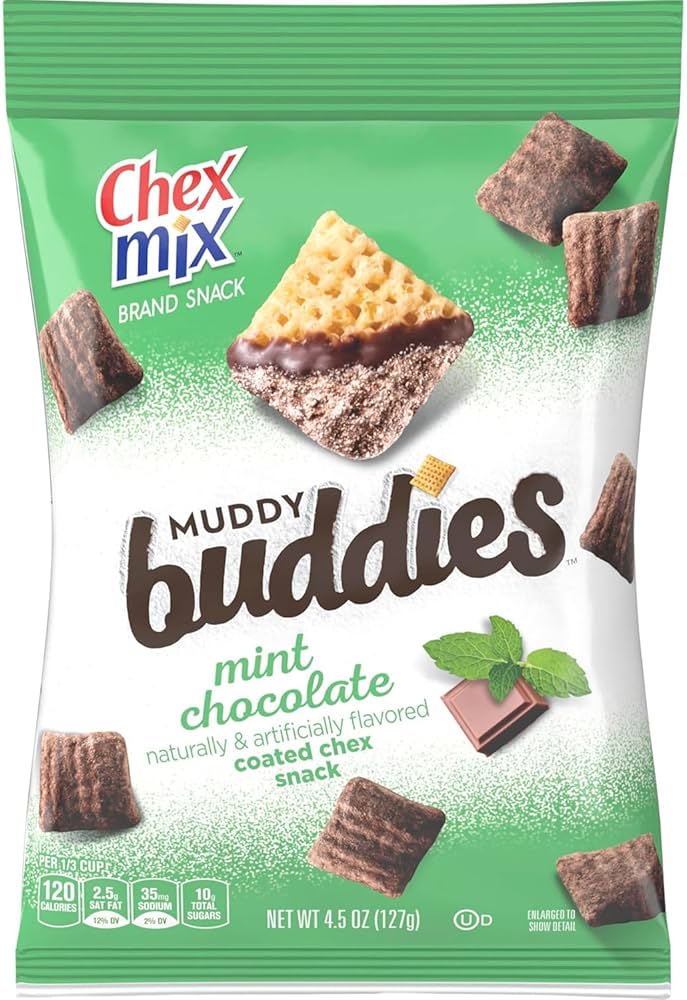 Amazon.com: Chex Mix Muddy Buddies, Mint Chocolate, 4.5 Oz (Pack of 7)
