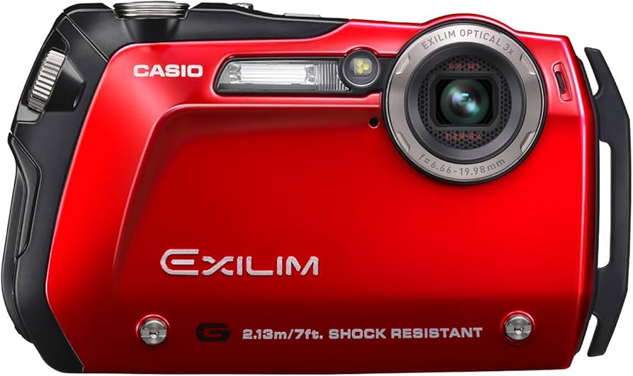 Amazon.com : Casio Exilim G Ex-g1 Digital Camera Ex-g1 Red Ex-g1