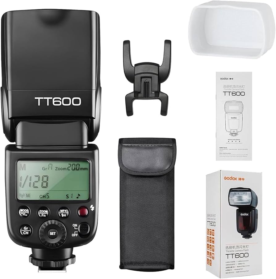 Amazon.com : Godox TT600 2.4G Wireless Camera Flash Speedlite with
