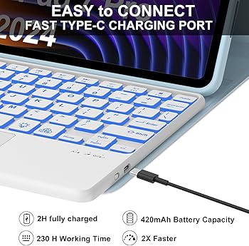 Amazon.com: Keyboard Case for Xiaomi Pad 7/ Pad 7 Pro 11.2 Inch, 7