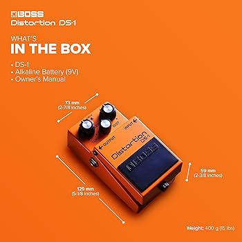 Amazon | BOSS Distortion DS-1 | ディストーション・オーバードライブ