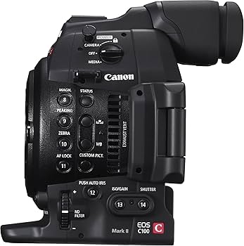Amazon | Canon EOS C100 Mark II シネマ EOS カメラ デュアルピクセル
