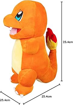 Amazon.co.jp: ポケモン 10インチ 炎のアクション ヒトカゲ ぬいぐるみ