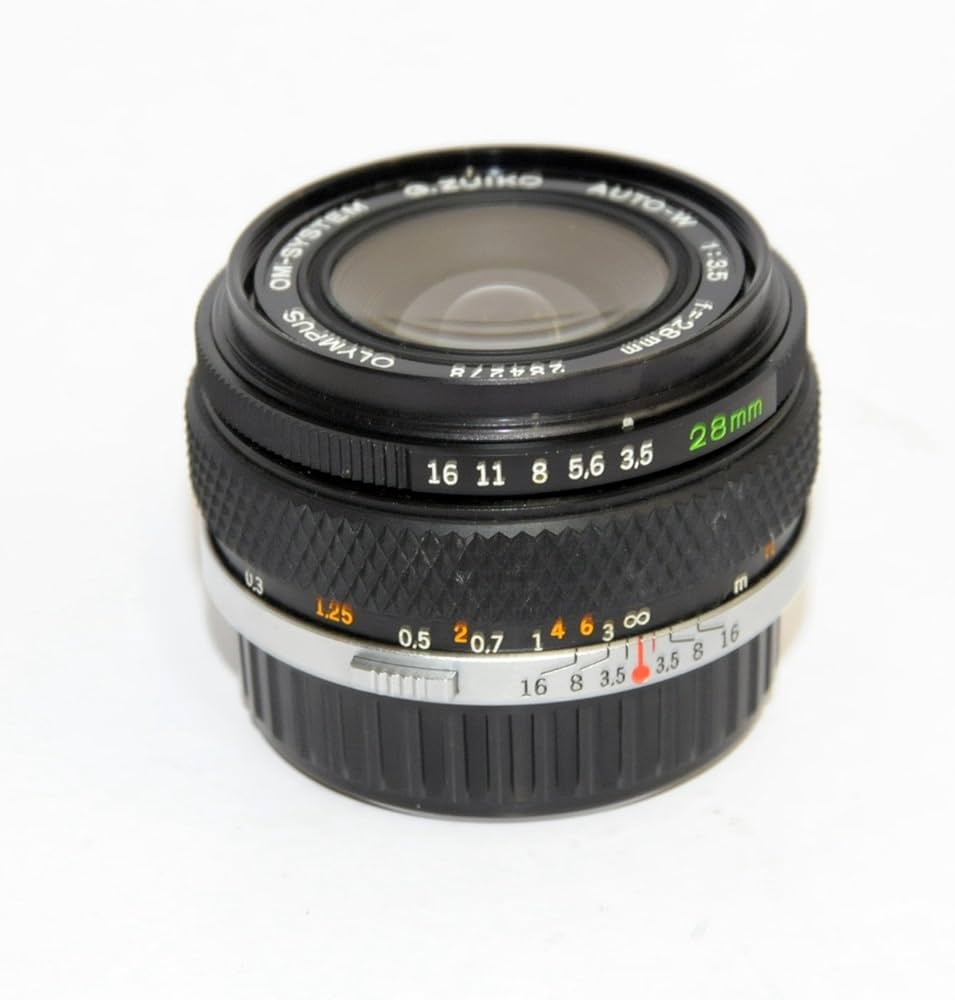 Amazon | OLYMPUS OM-SYSTEM G.ZUIKO Auto-W 28mm 1:3.5 | ミラーレス
