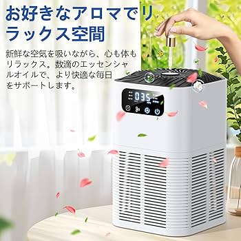 Amazon.co.jp: 空気清浄機 小型 【12畳～20畳・360°強力浄化】4重ろ過