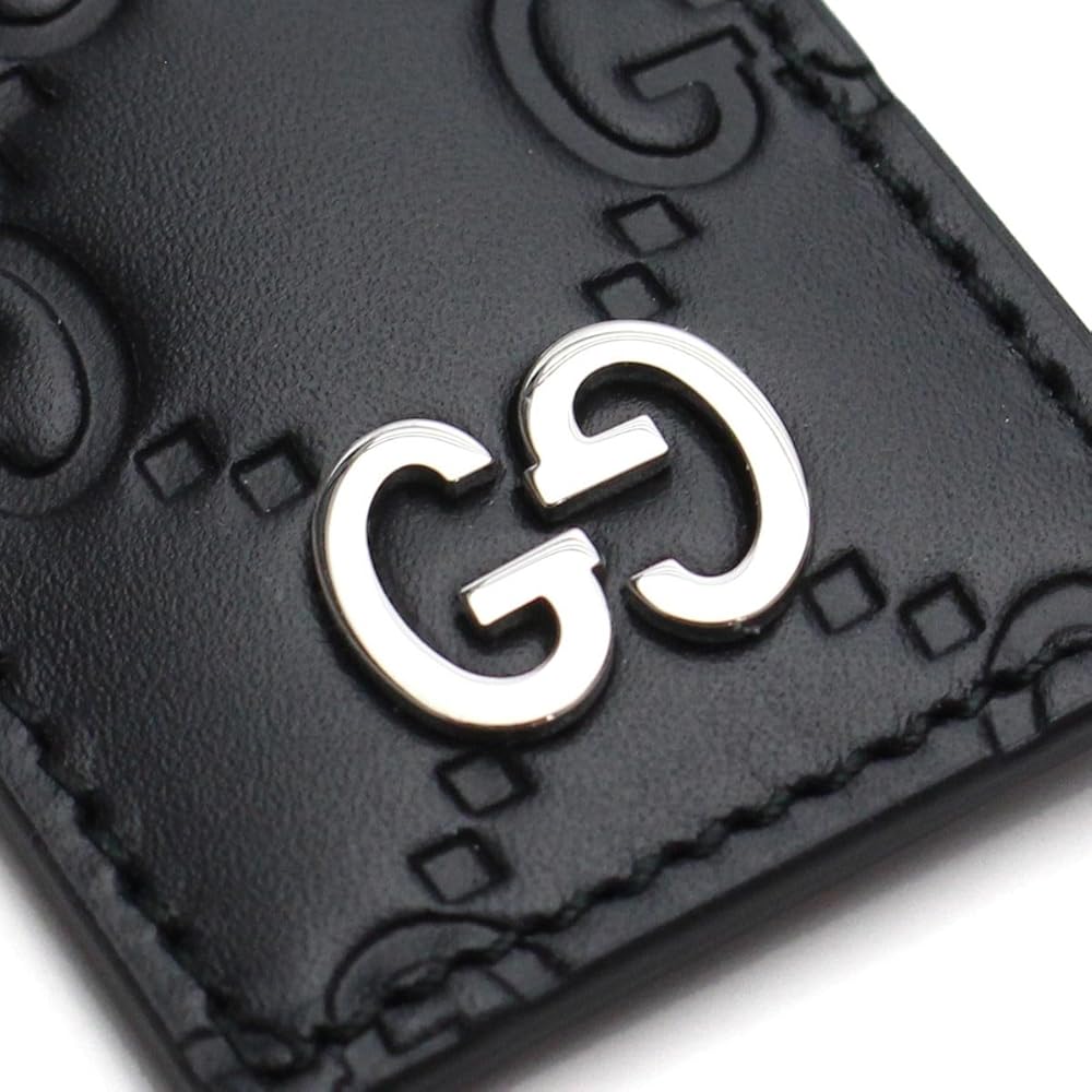 Amazon.co.jp: グッチ GUCCI GGアイコン レザー キーリング