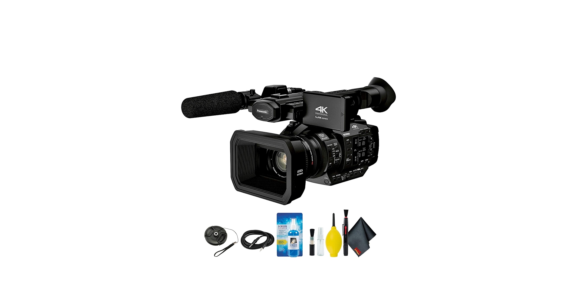 Amazon.com : Panasonic AG-UX180 4K Premium Professional Camcorder
