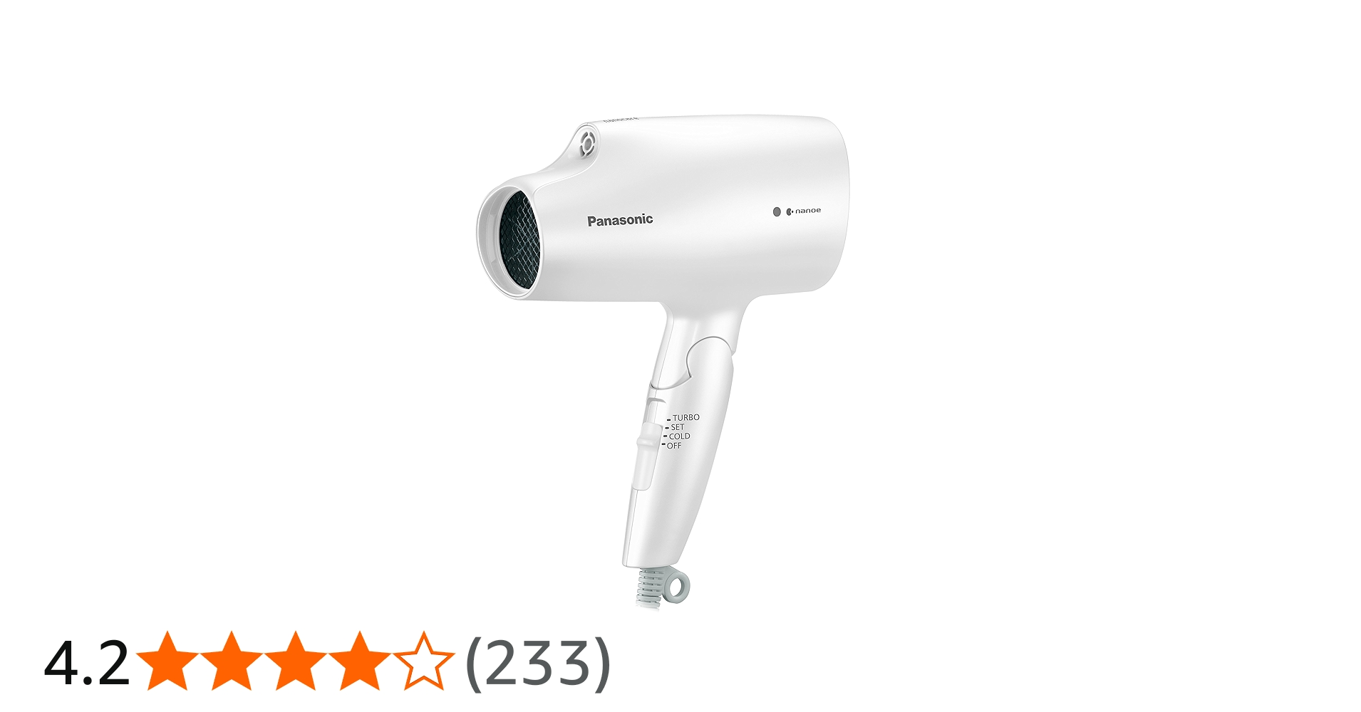 Amazon.co.jp: パナソニック ヘアドライヤー ナノケア 海外対応 白 EH