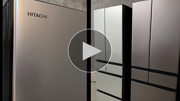 Amazon | 日立 冷蔵庫 幅68.5cm 567L ブラストシルバー R-KWC57S S 6