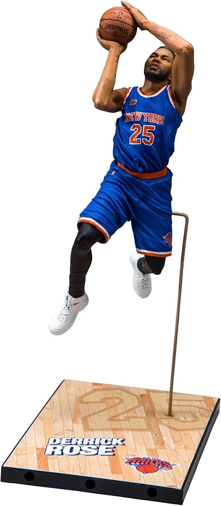 Amazon | McFARLANE NBA SERIES 30 DERRICK ROSE NY KNICKS ACTION