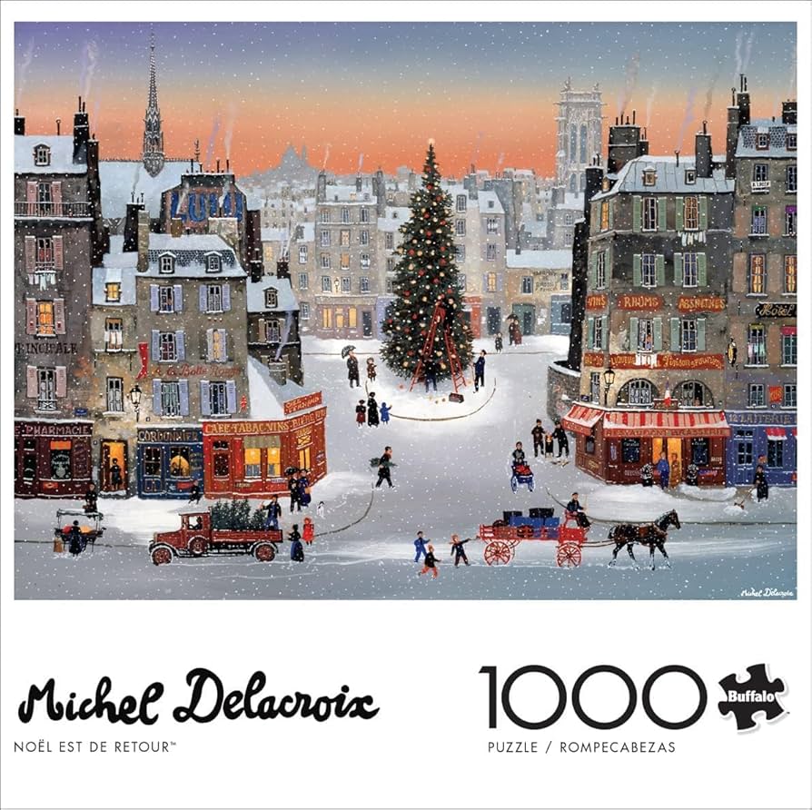 未開封】ミッシェルドラクロワ『オペラ劇場の夜』ジグソーパズル1000