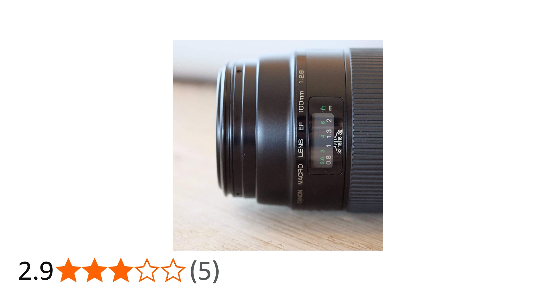 Canon EF 100mm F/2.8 Macro Lens : Amazon.ca: Electronics