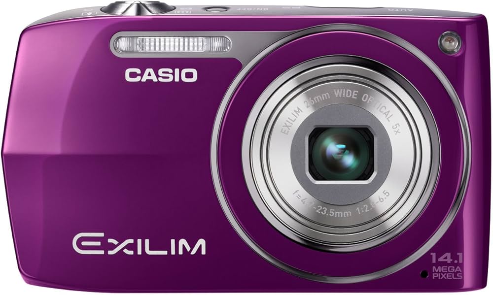 Amazon | CASIO デジタルカメラ EXILIM 1410万画素 5倍 パープル EX