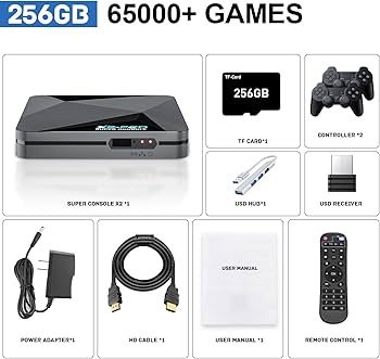 Amazon.com: Super Console X2 Pro Retro Video Game Console with