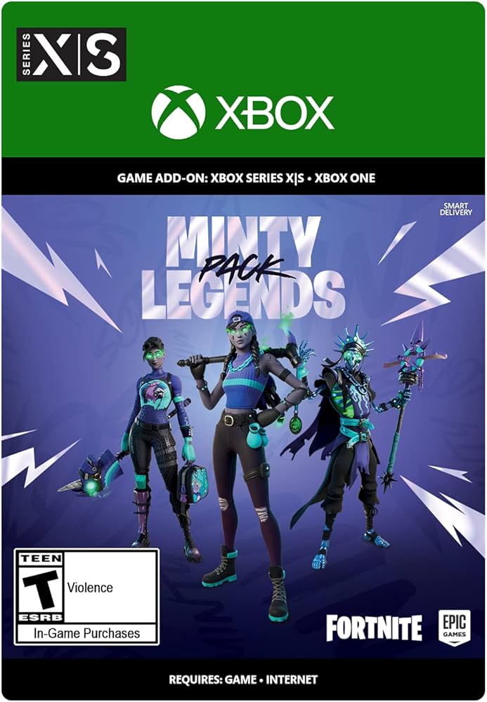 Amazon.com: Fortnite: The Minty Legends Pack – Xbox [Digital Code
