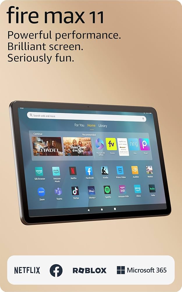 Amazon.com: Amazon Fire Max 11 tablet (newest model) vivid 11