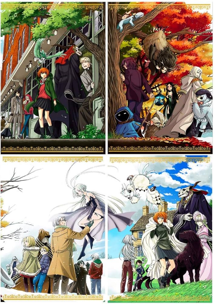 Amazon.co.jp: 魔法使いの嫁 第1巻-第4巻セット(完全限定生産) [Blu