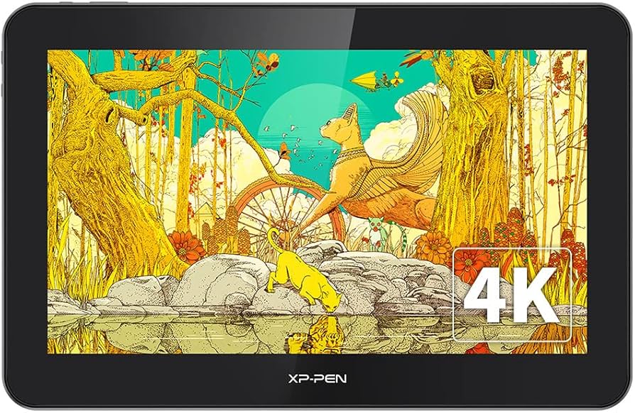 Amazon | XPPen 液タブ 15.6インチ 4K タッチ機能 液晶ペンタブ フル