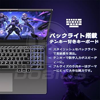 Amazon.co.jp: Dobios ゲーミングノートPC 爆速Core i7 GPU GTX 1060