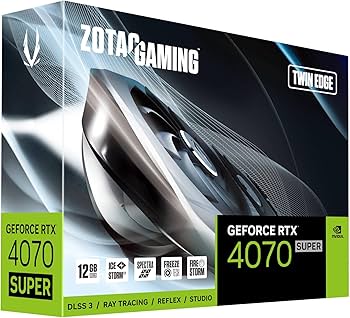 Amazon.com: ZOTAC Gaming GeForce RTX 4070 Super Twin Edge DLSS 3