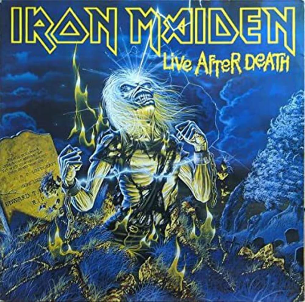 Amazon.com: IRON MAIDEN live after death 24 0427 1 [Vinyl] Unknown