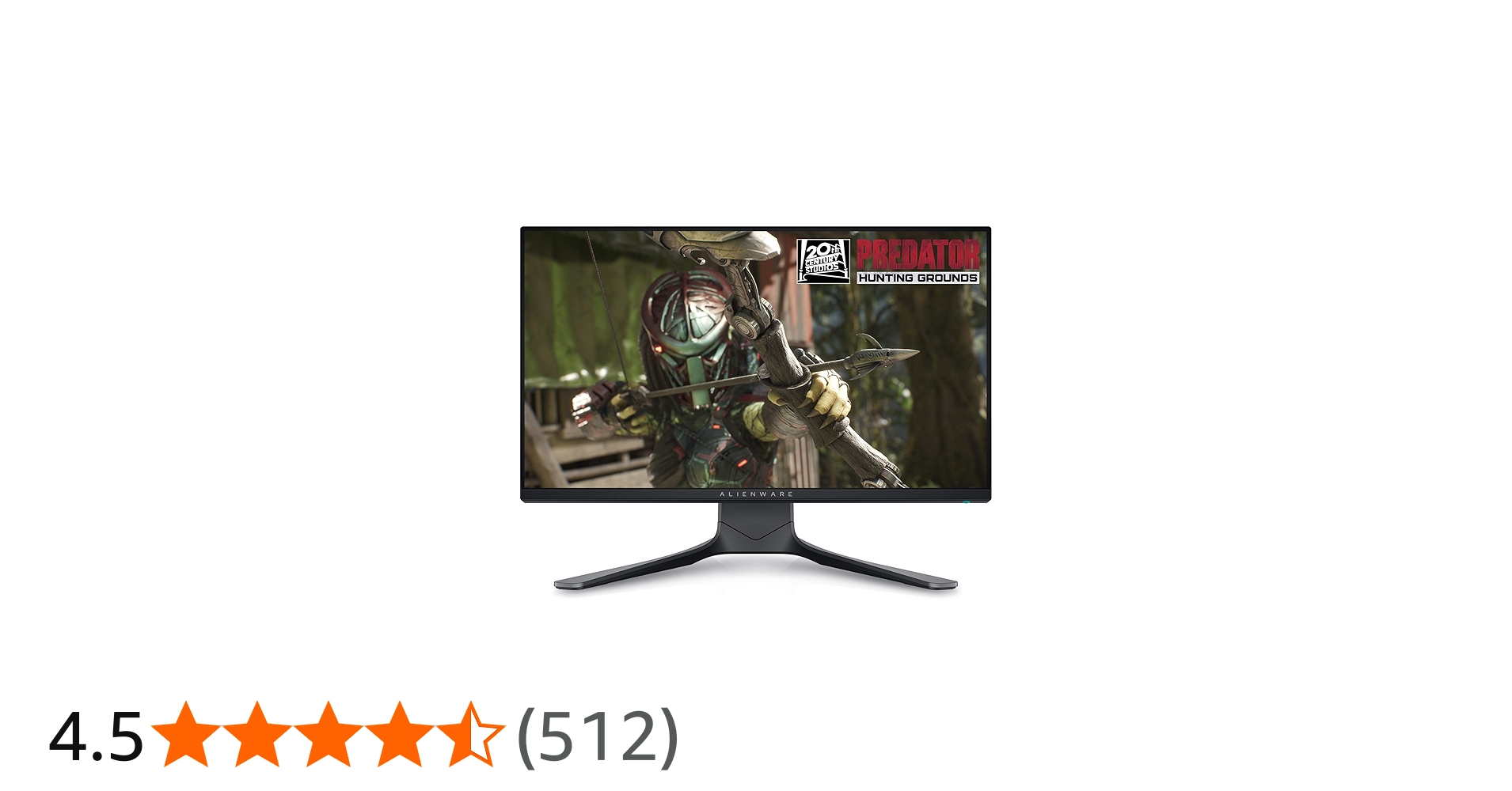 Alienware AW2521HFA 24.5 Inch Full HD (1920x1080) Gaming Monitor