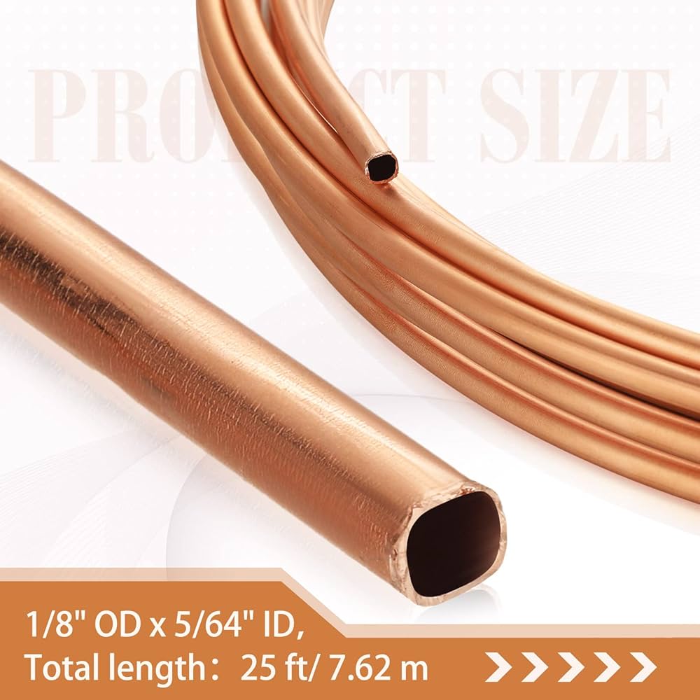 Amazon.co.jp: Sadnyy 銅管 冷凍 銅管 パイプ コイル フレキシブル