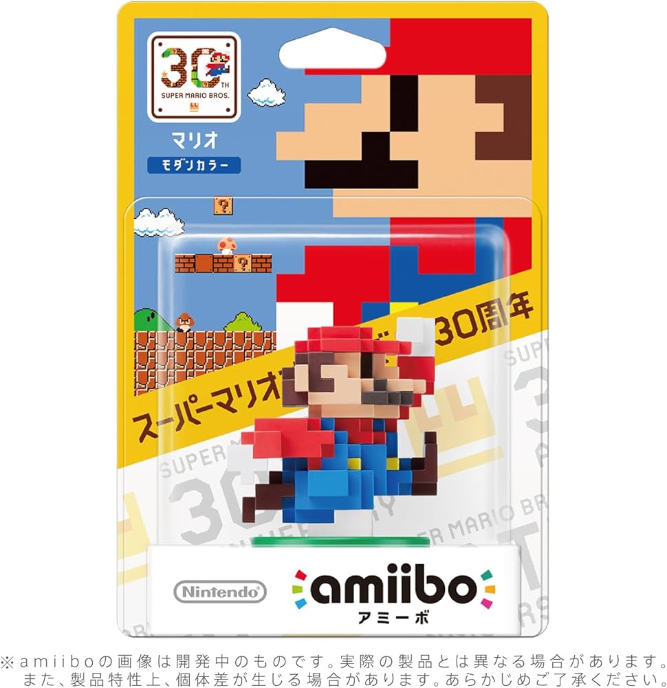 Amazon.co.jp: amiibo マリオ【モダンカラー】 (SUPER MARIO BROS