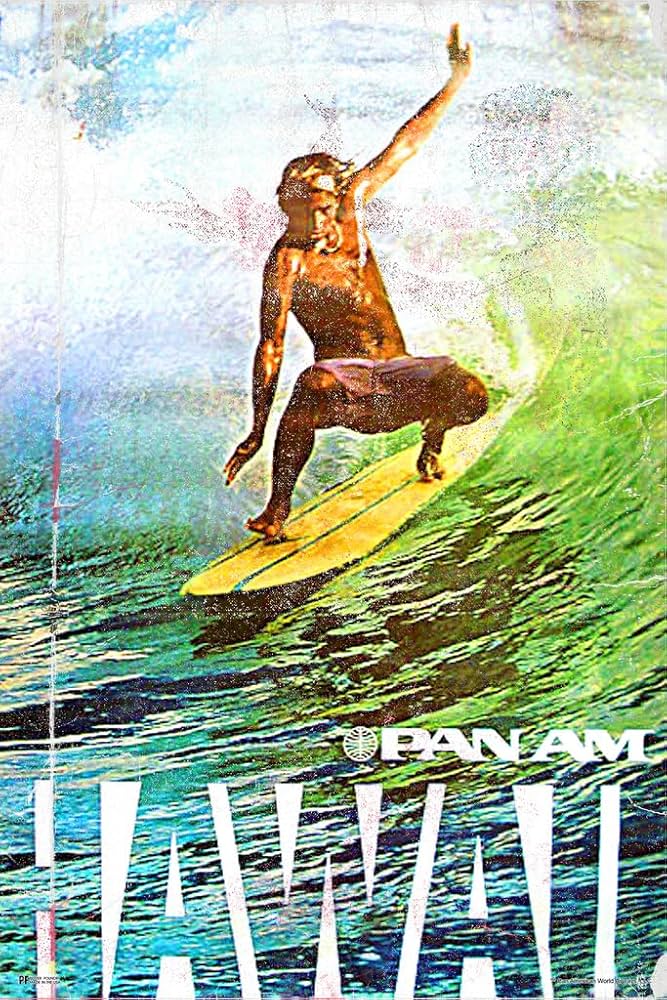 Amazon.com: Hawaii Surfing Surf Ocean Wave Surfer Tropical