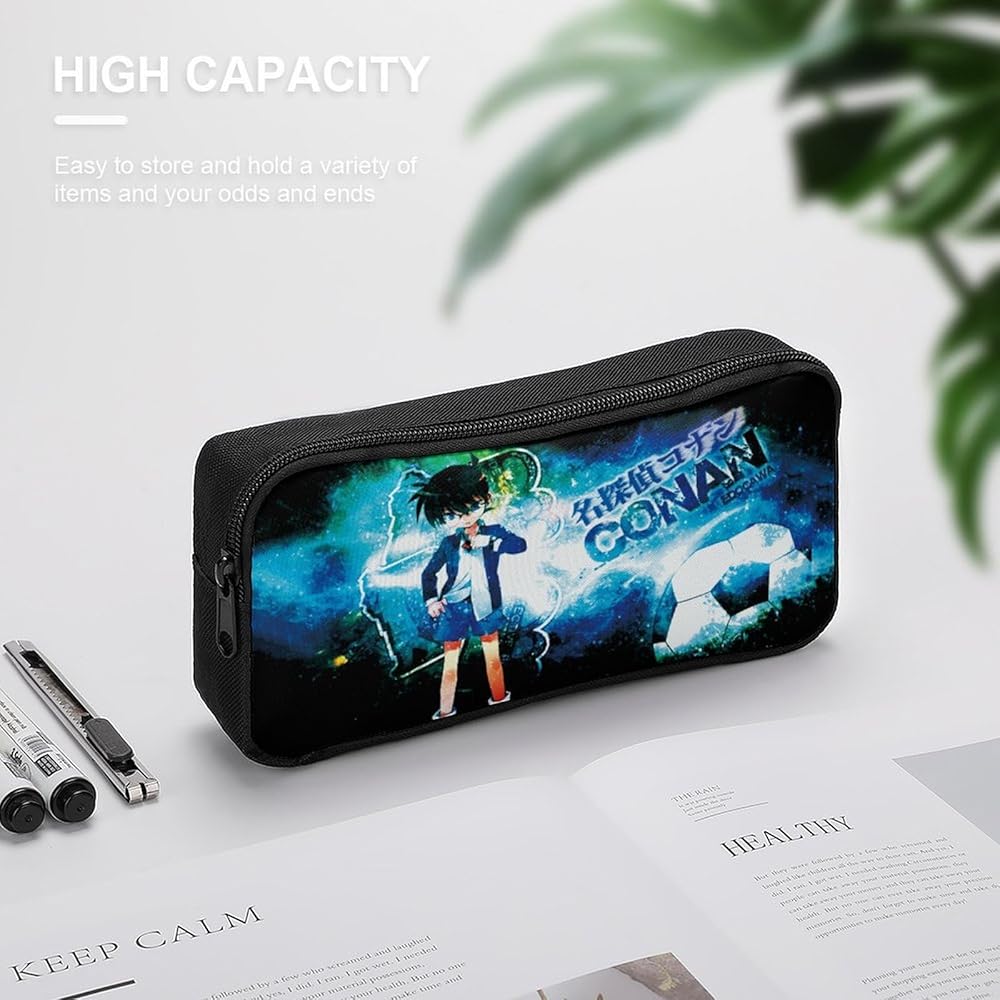 Amazon.co.jp: 名探?コナン 筆箱文具 文房具袋 収納スクール学生鉛筆