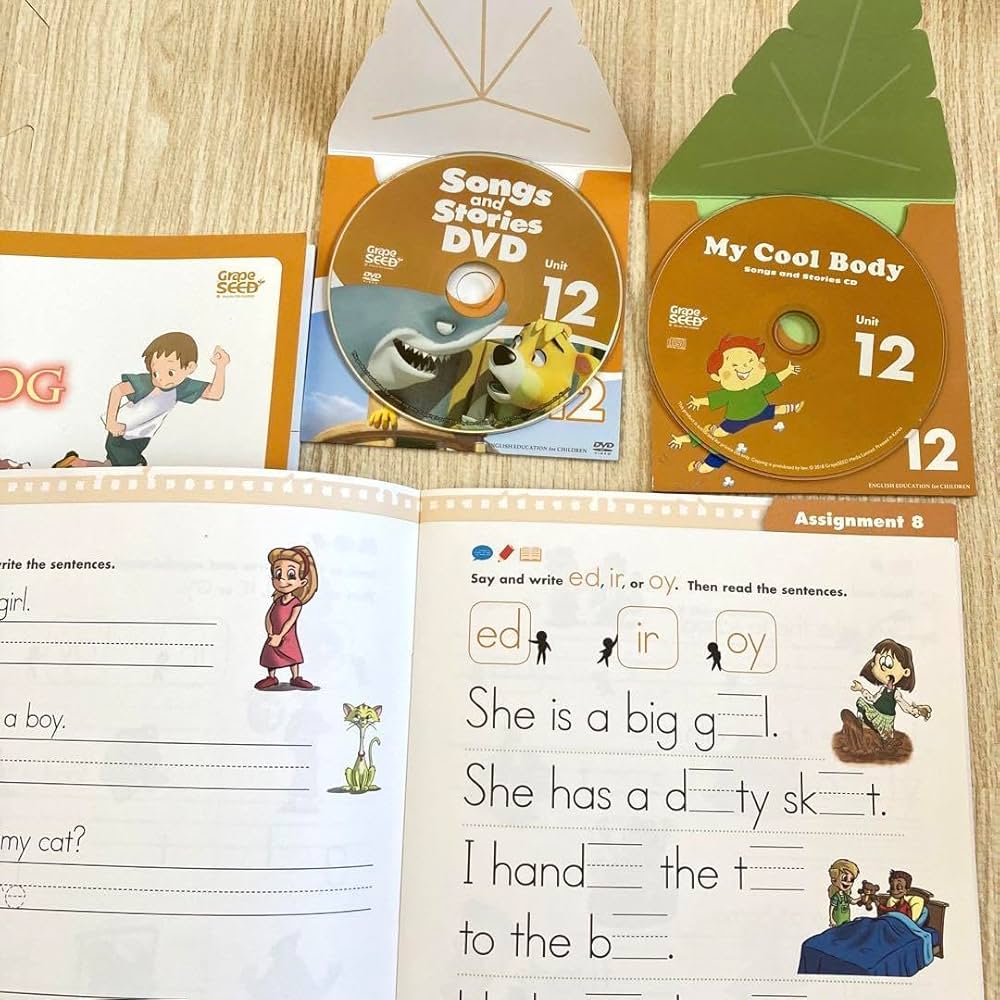 Amazon.co.jp: GrapeSEED グレープシード 英語教材 unit 12 ユニット12