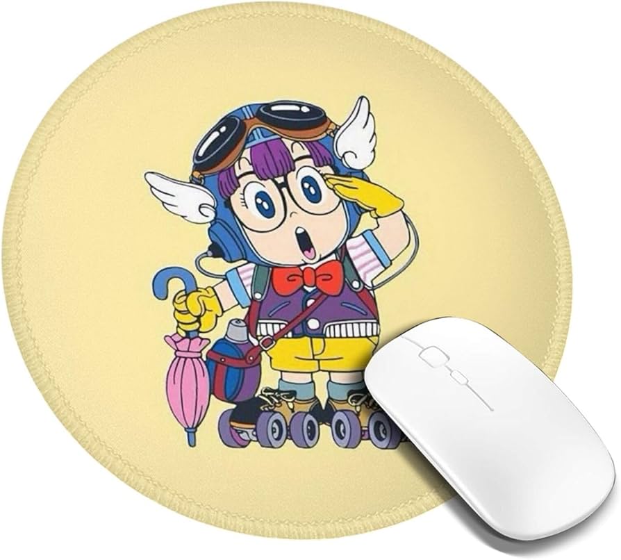 Amazon.co.jp: Dr.スランプ アラレちゃん マウスパッド 丸型
