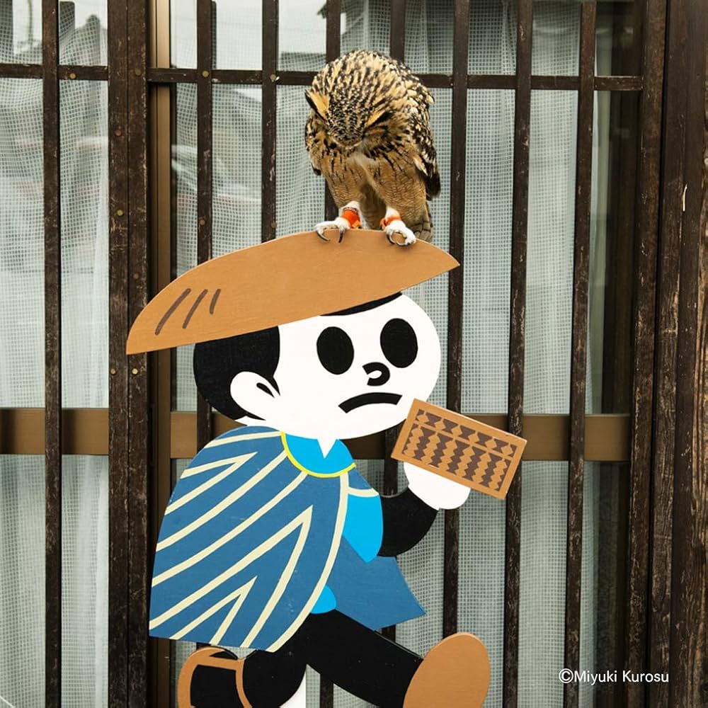 Amazon.com: もふもふフクロウ ガルーさんの休日: 9784396616595: げん