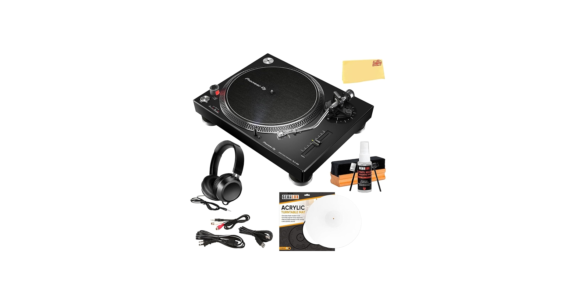 Amazon.com: Pioneer PLX-500 Direct Drive Turntable - Black Bundle
