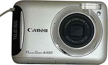 Amazon | PowerShot A495 シルバー Canon | コンパクト 通販