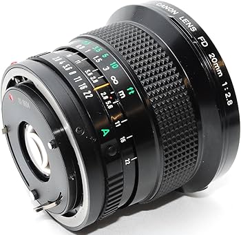 Amazon | CANON キヤノン New FD 20mm F2.8 超広角レンズ | カメラ用