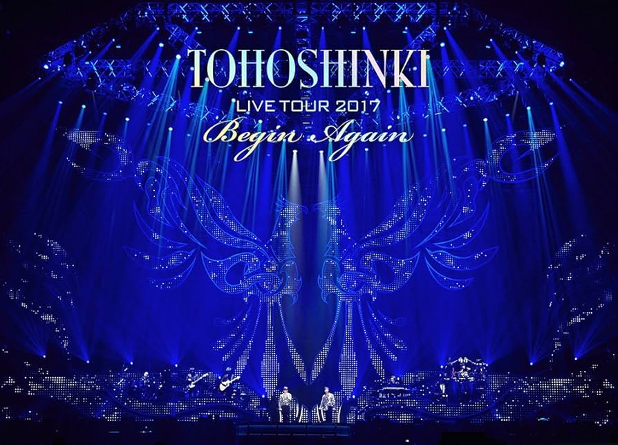 Amazon.co.jp: 東方神起 LIVE TOUR 2017 ~Begin Again~(DVD3枚組