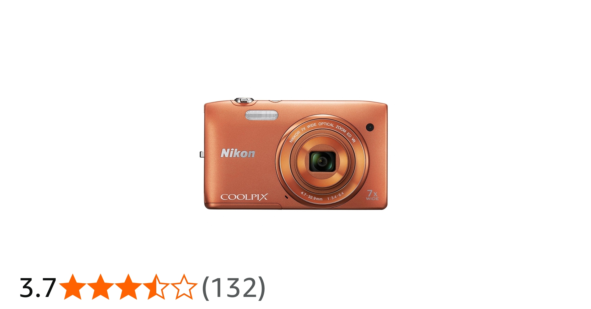 Amazon | Nikon デジタルカメラ COOLPIX S3500 光学7倍ズーム 有効画素