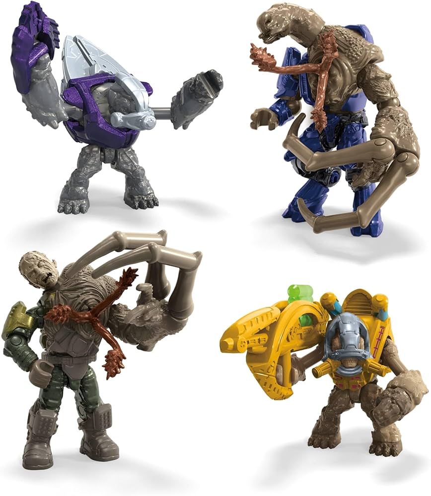 MEGA Halo 組み立ておもちゃセット MEGA Halo Action Figures Building