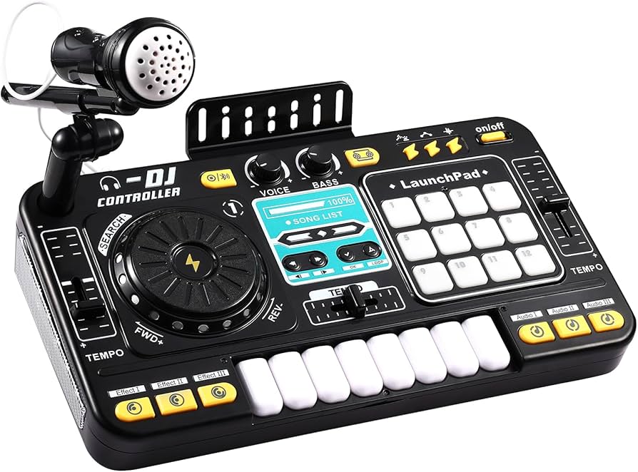 Amazon.co.jp: Lolossure キッズDJミキサー ベビーミュージカルDJ